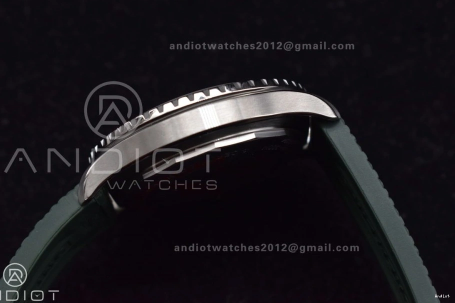 Rubber Strap Orange on Dial Edition Best SS BLSF 1:1 Automatic Green SuperOcean 42 A2824 0507